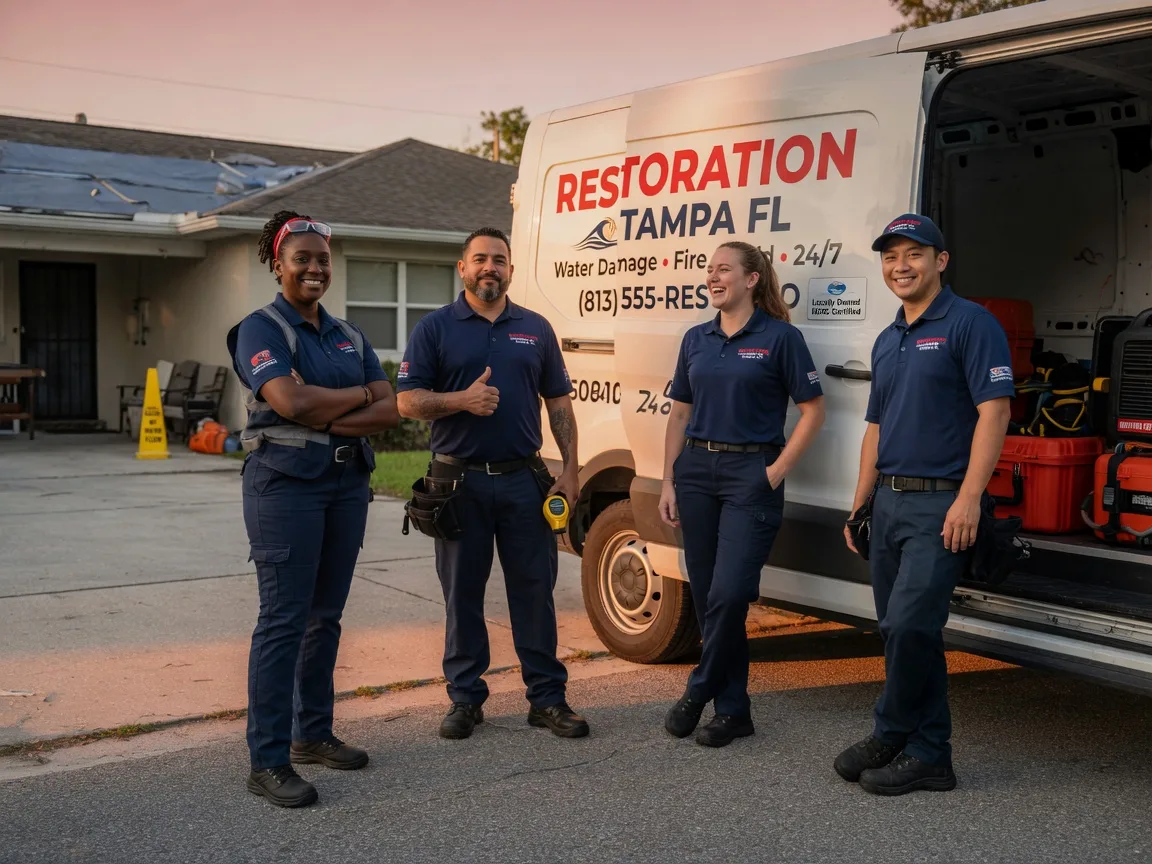 Water Damage Restoration company in Rushville, IN
