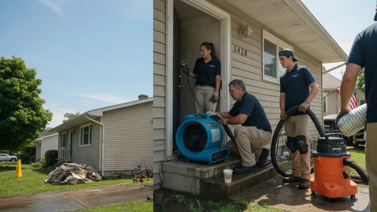 Water Damage Restoration in Rushville, IN near me